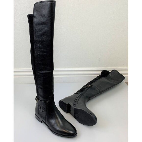 NIB Tory Burch Wyatt Over The Knee Tall Boots Size 6.5 - Picture 4 of 10